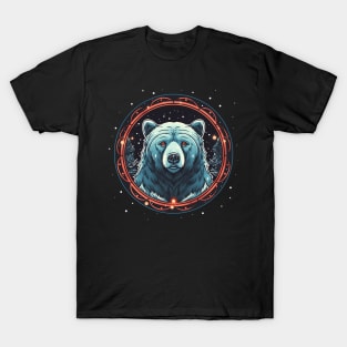 Grizzly Bear in Ornmament , Love Bears T-Shirt